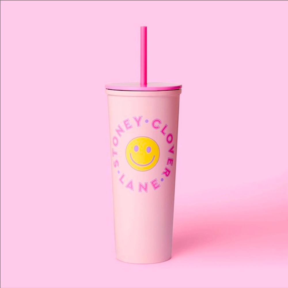 🙂💖Stoney Clover Lane 💖🙂 23oz drink tumbler with straw.